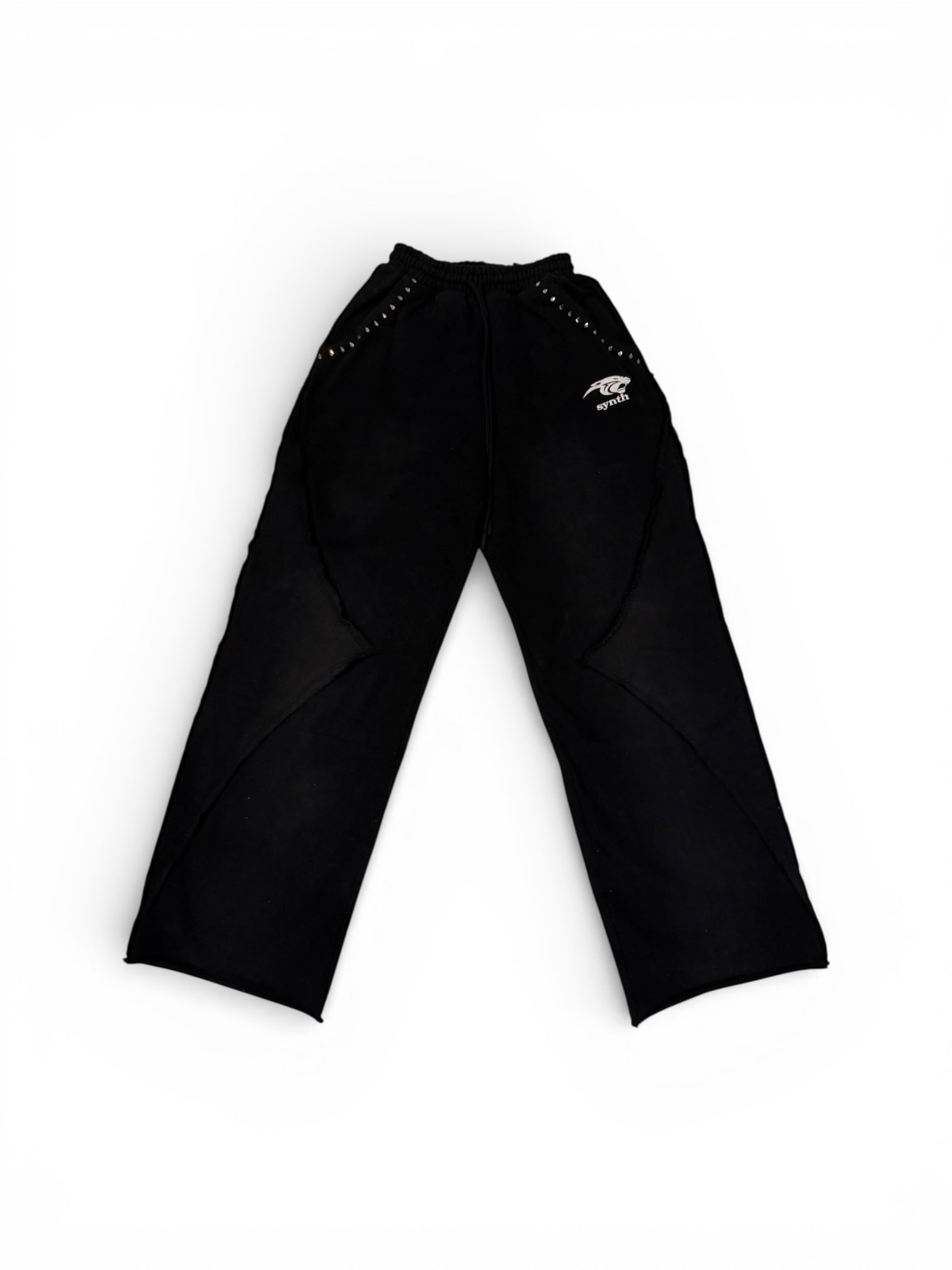 Black 'Panthera' Sweatpants